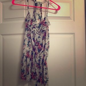 White tank top blouse